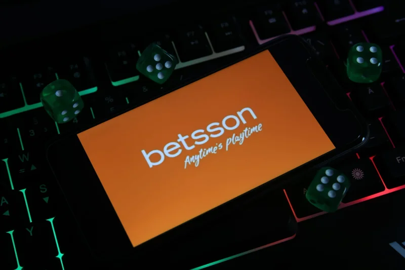 Betsson Casino - Interfaz de juegos y lobby principal